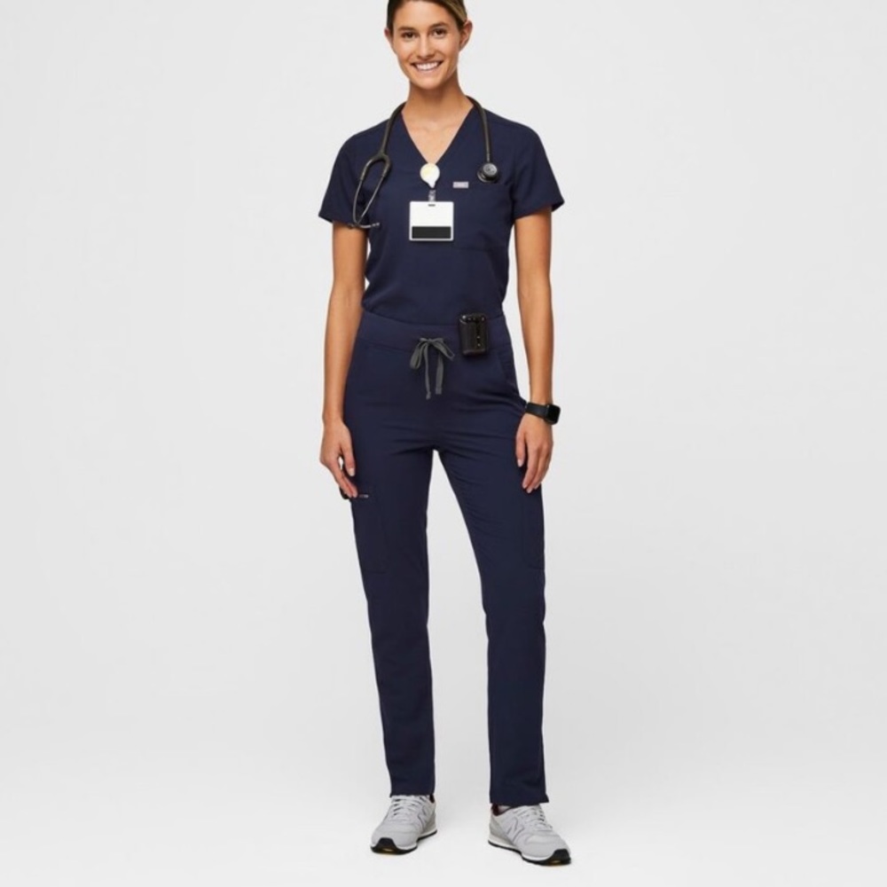 Figs Yola High waisted skinny scrub pants